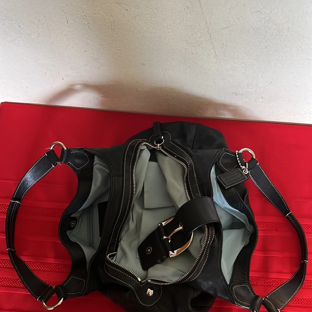 Coach Soho Lynn Soft Leather Hobo Handbag - Picture 2 of 6